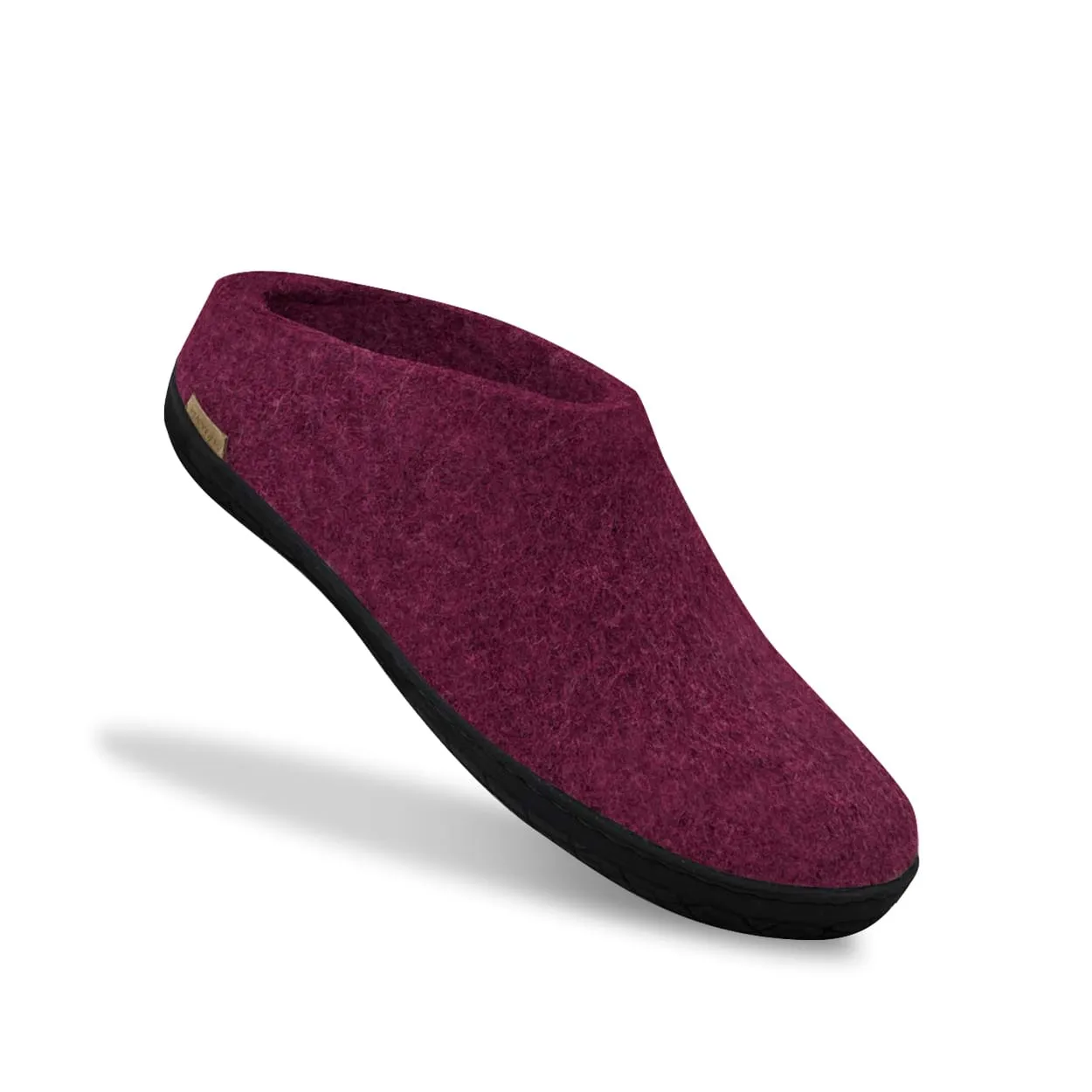 Slip-on with natural rubber sole - black - Cranberry