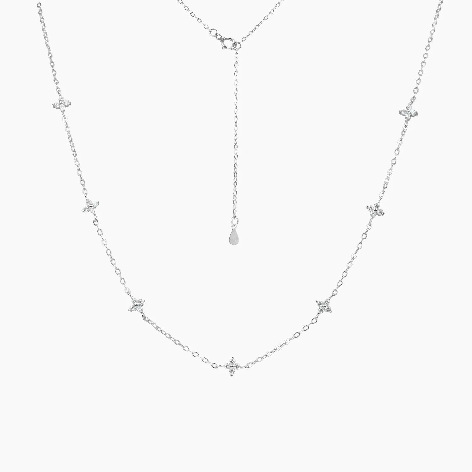 Sofia Stazione Necklace (Silver)