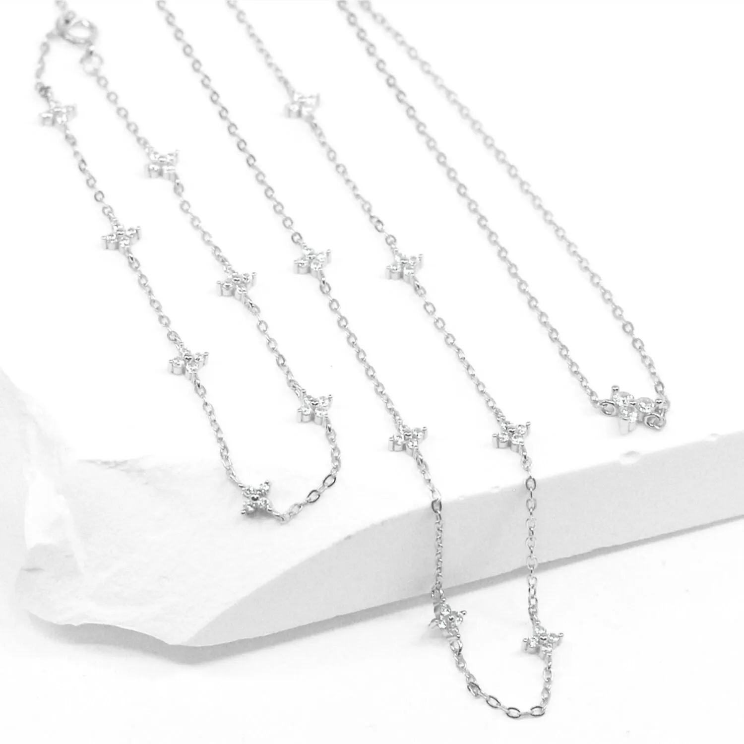 Sofia Stazione Necklace (Silver)