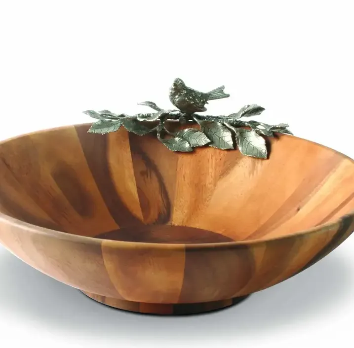 Song Bird Salad Serving Bowl