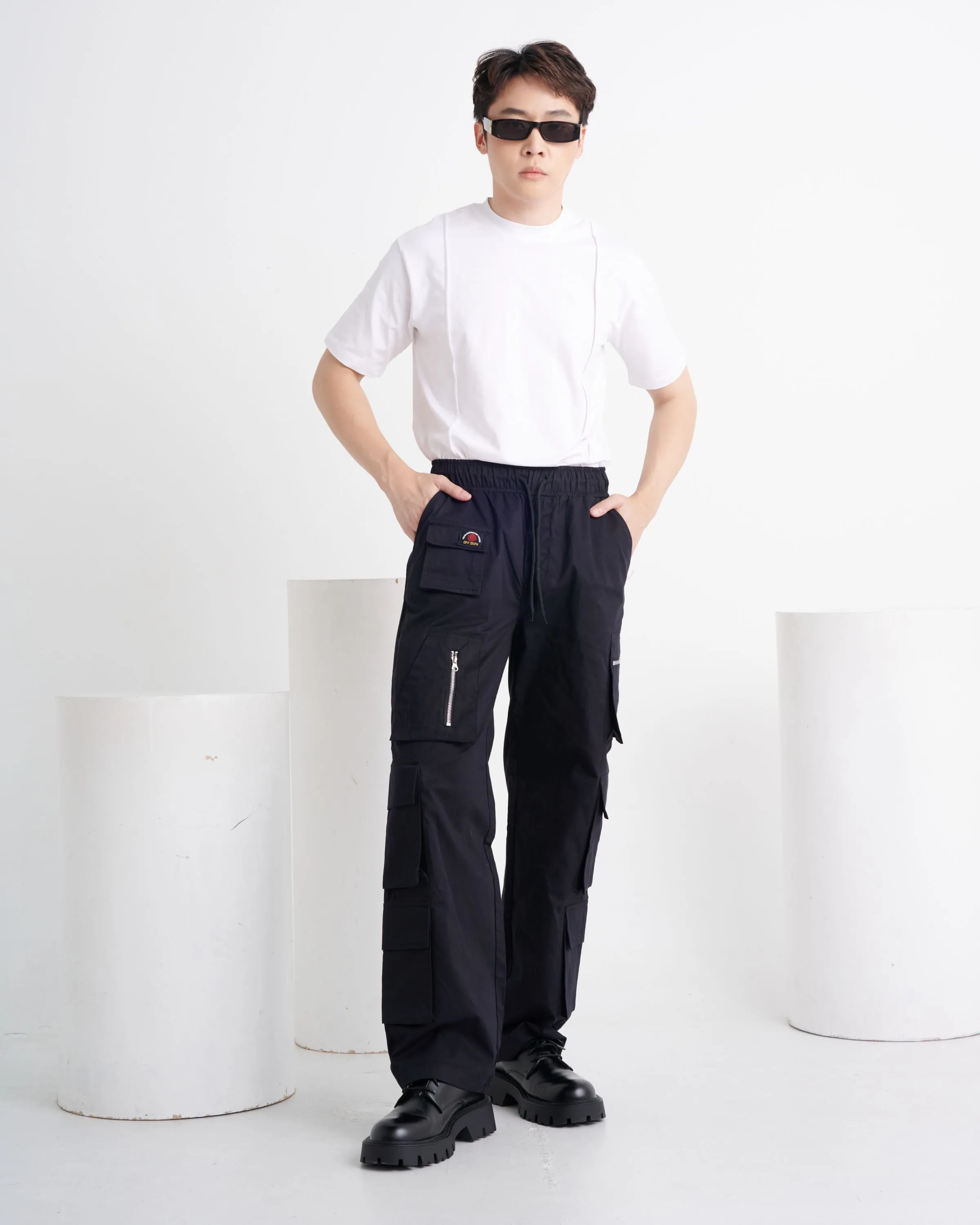 Street Smart Drawstring Utility Pants