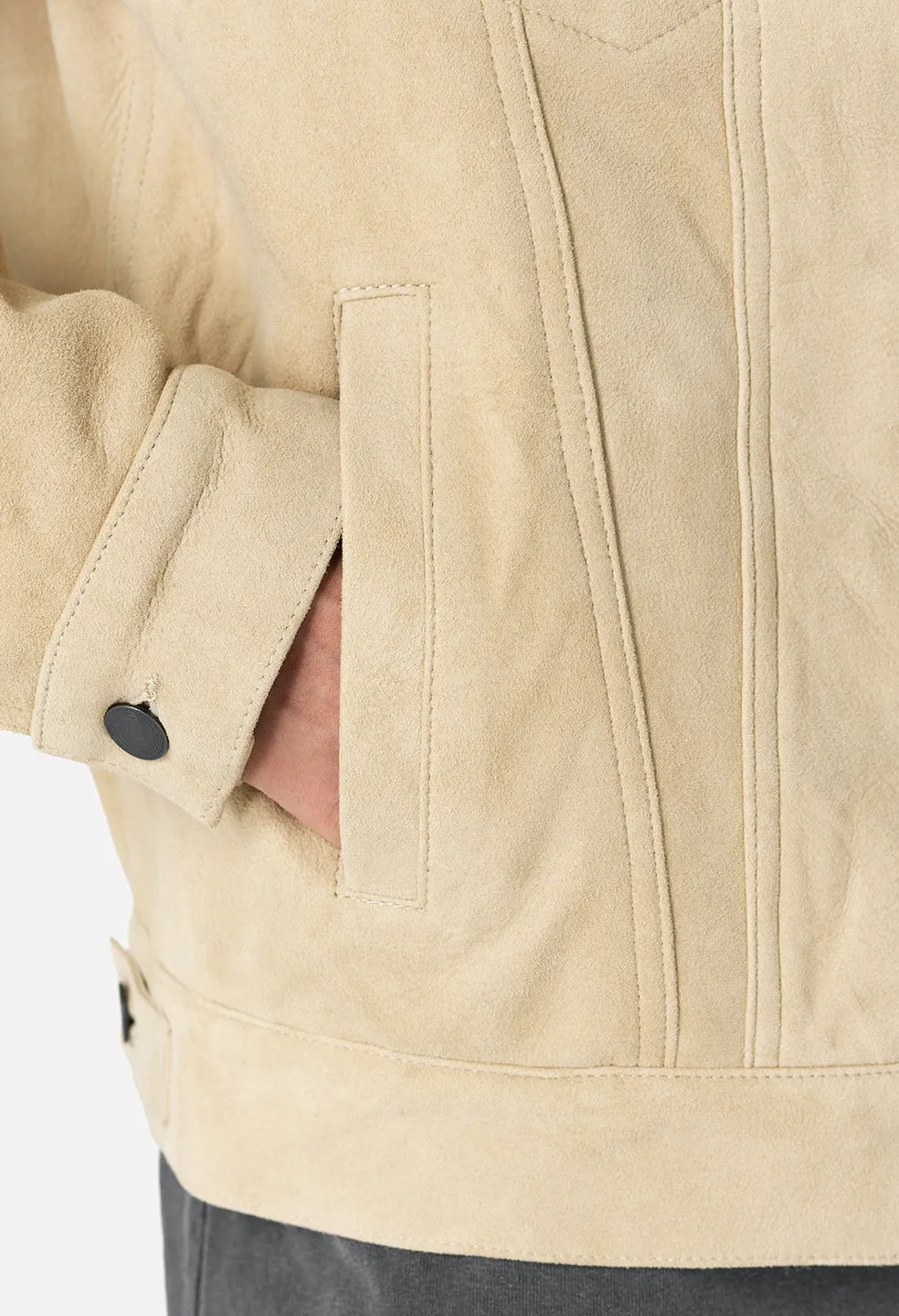 Suede Thumper Jacket Type III / Tan