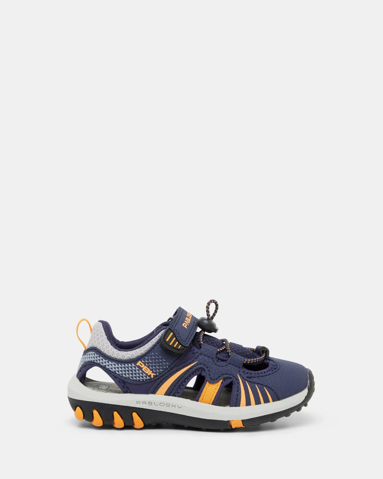 Surf Cage Sandal 9737 Youth Navy/Orange