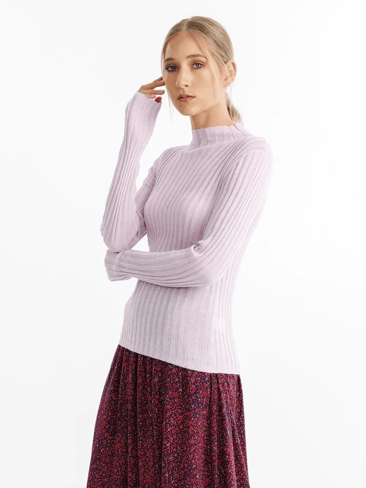 Thing Thing Turtle Neck - Lilac