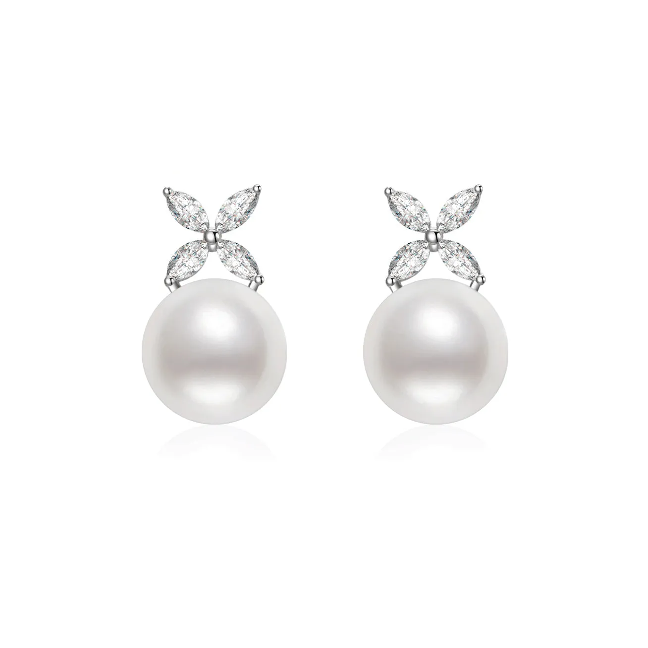 Top Grade Freshwater Pearl Earrings WE00619 | EVERLEAF