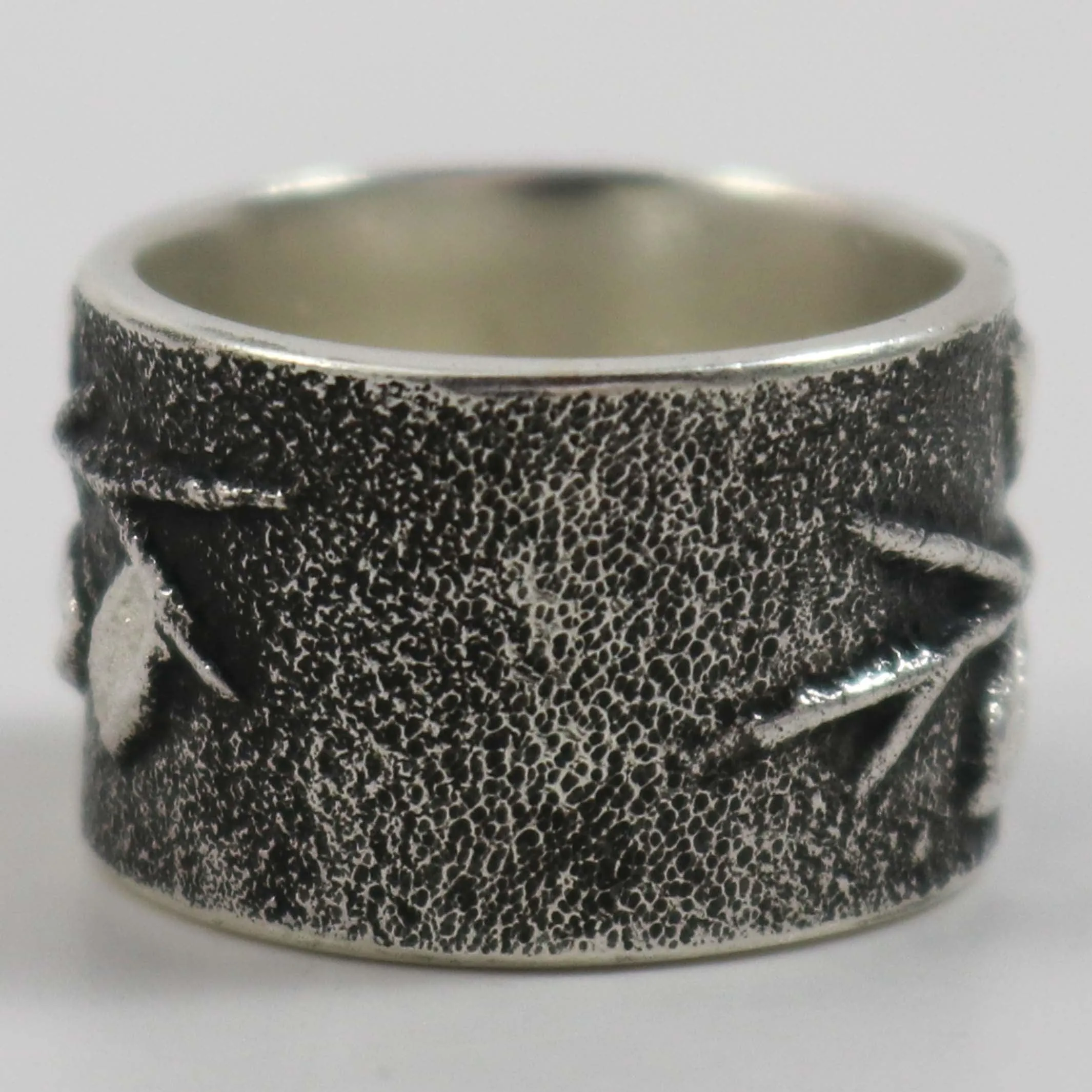 Tufa Cast Flower Ring