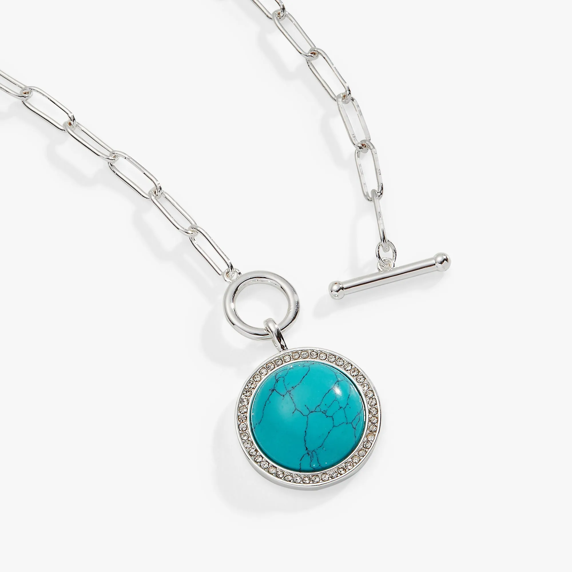 Turquoise Toggle Necklace