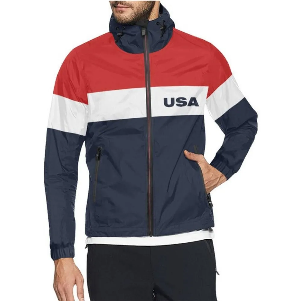 USA Unisex Windbreaker