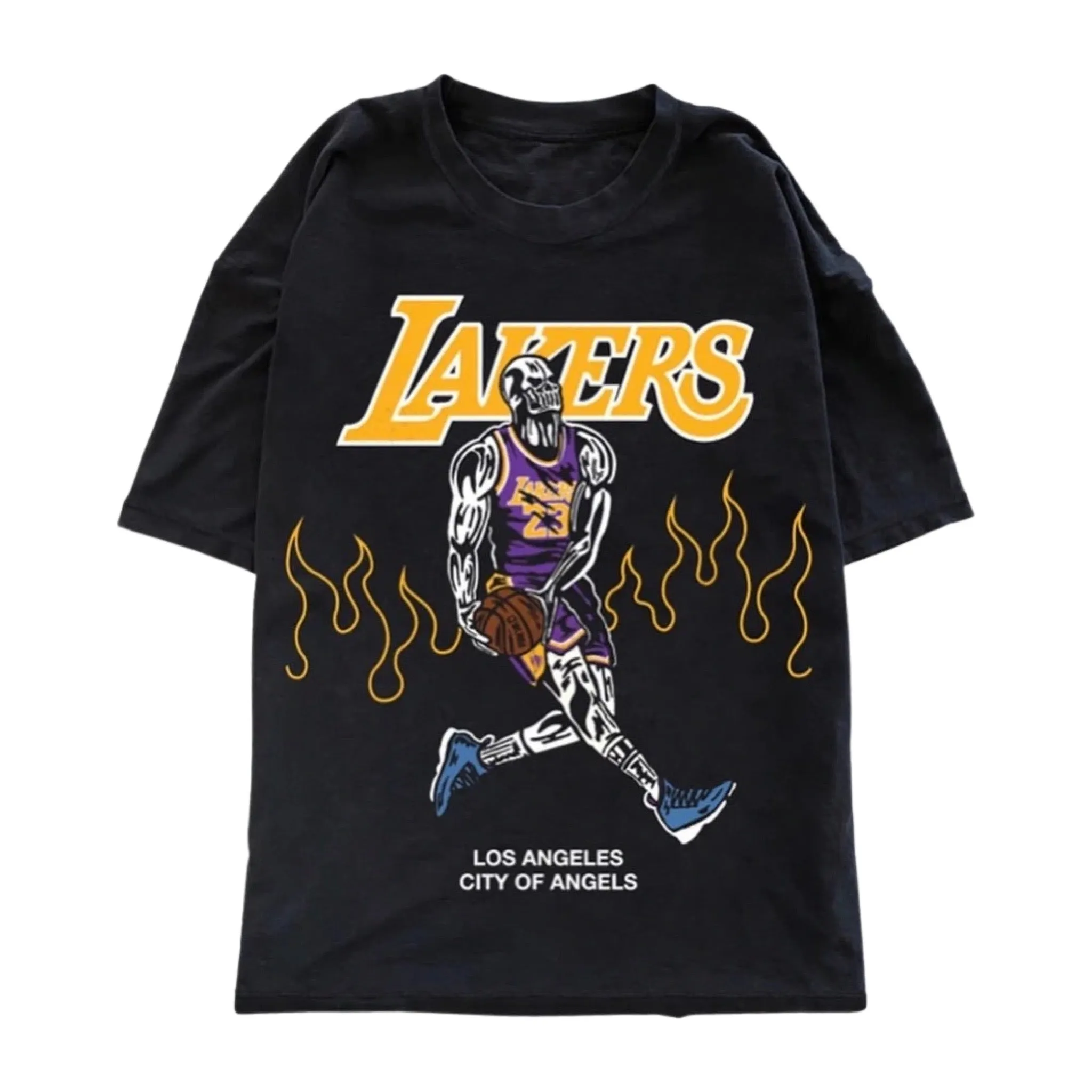 Warren Lotas Lebron James Lakers Tee (Black)