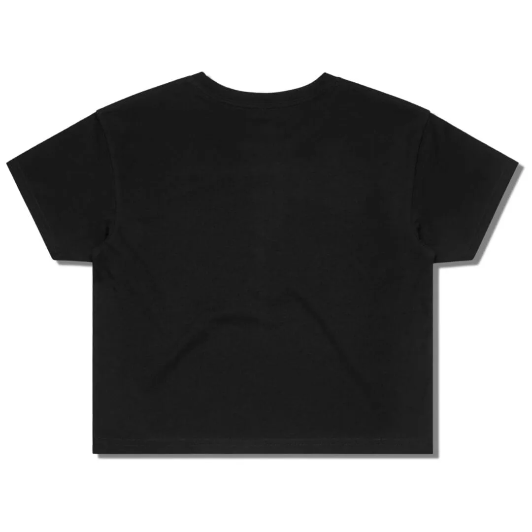 Women's Outwork Everyone Street Crop Tee - Black / White