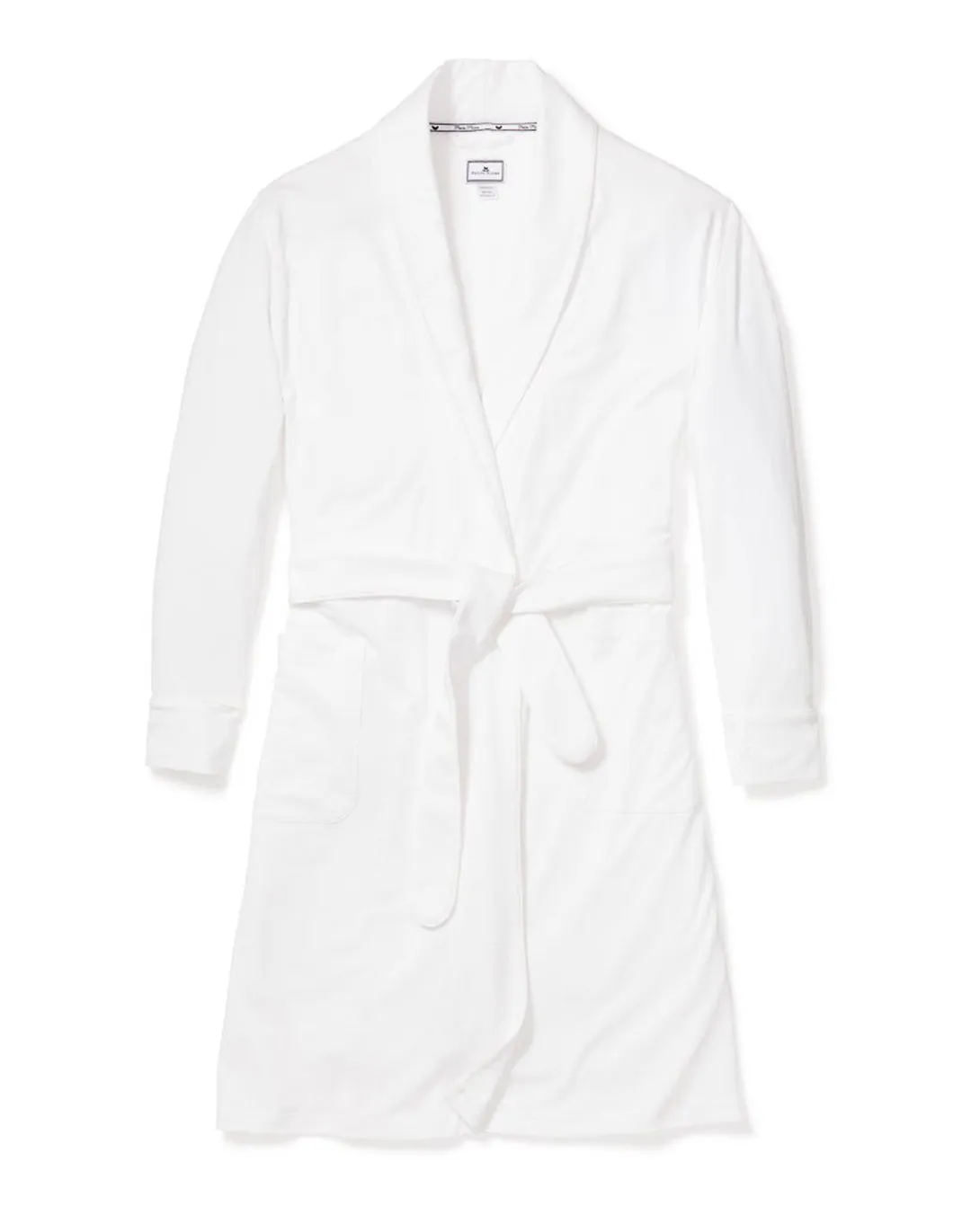 Women's Pima Robe in White