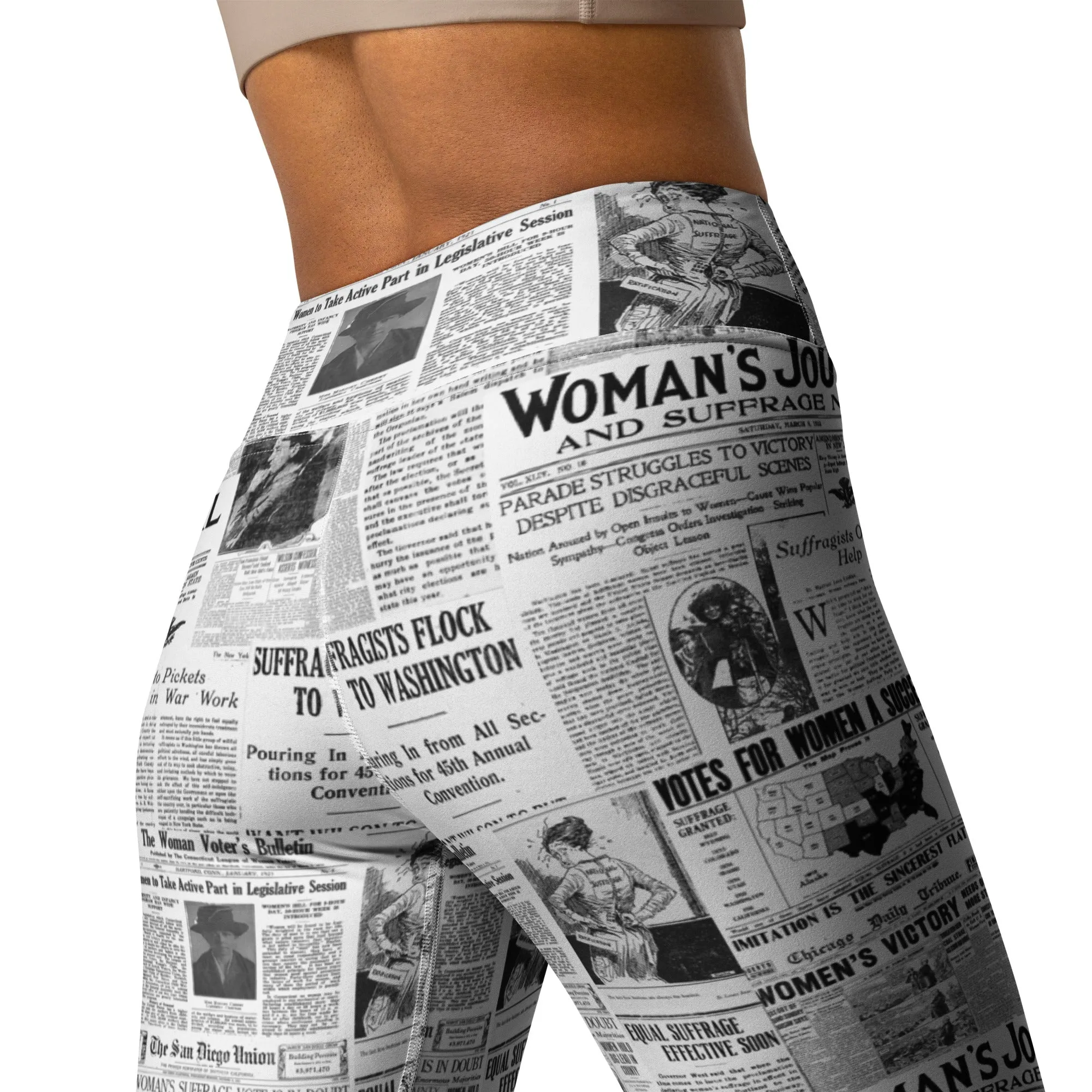 Women's Suffrage Yoga Leggings