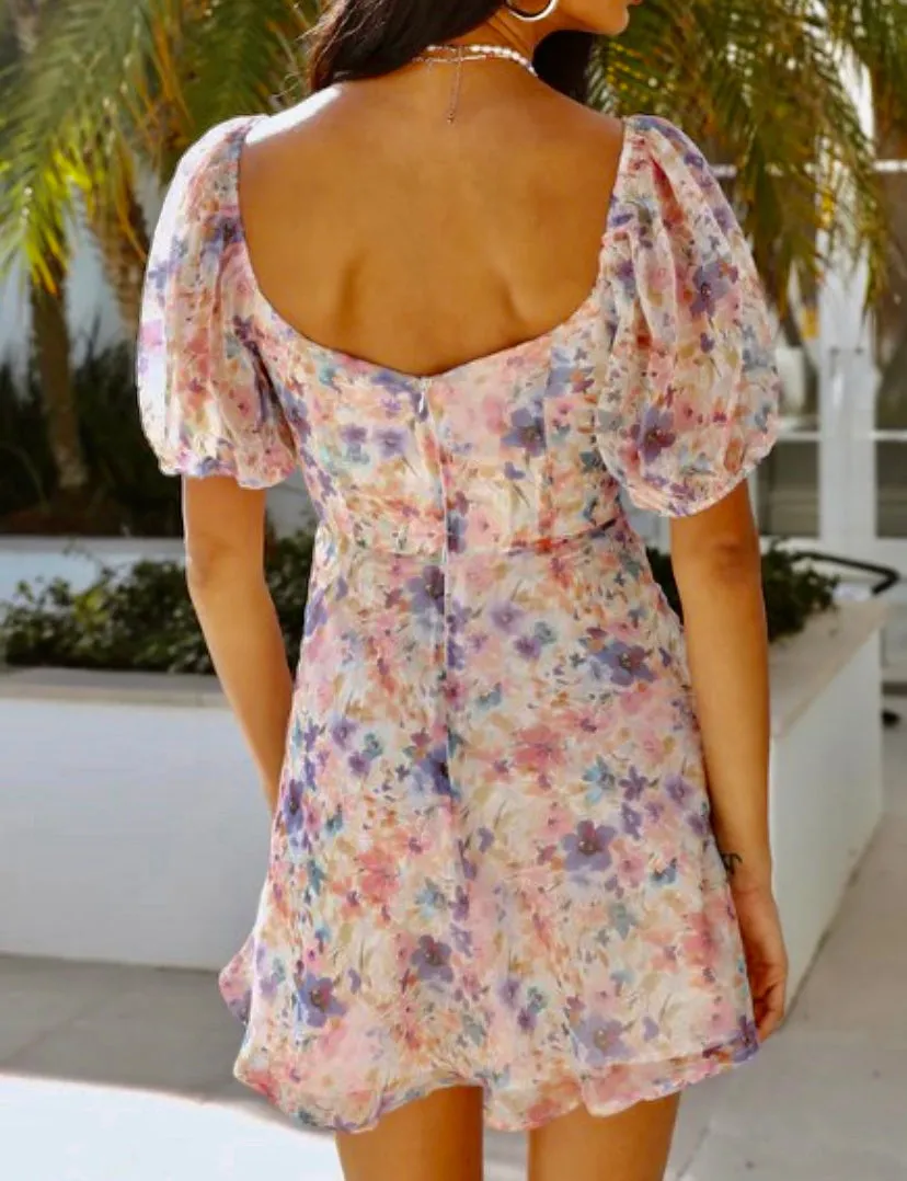 Zaina floral dress