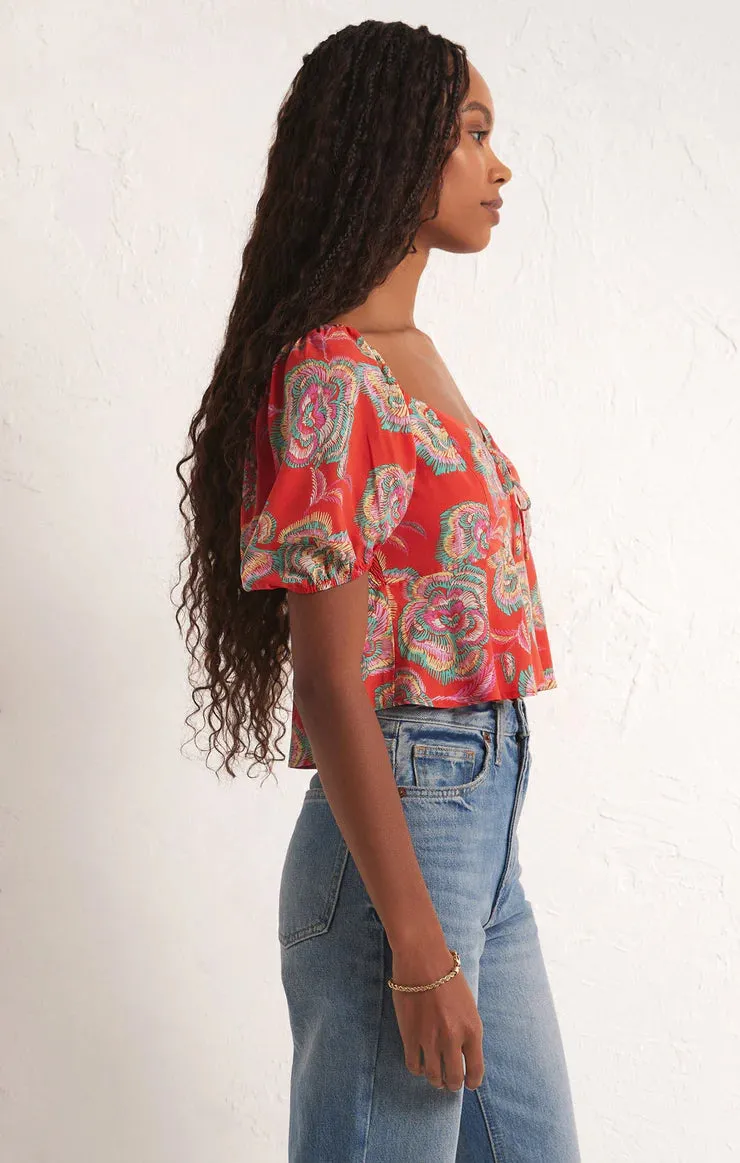 Zsupply ‘Renelle Tango Floral Top’